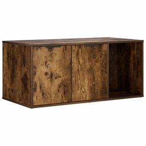 vidaXL Macska ketrec b&uacute;tor F&uuml;st&ouml;s T&ouml;lgy 100 x 49 x 45 cm Szerelt Fa