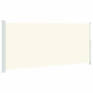 vidaXL kr&eacute;msz&iacute;nű beh&uacute;zhat&oacute; oldals&oacute; terasznapellenző 220 x 500 cm