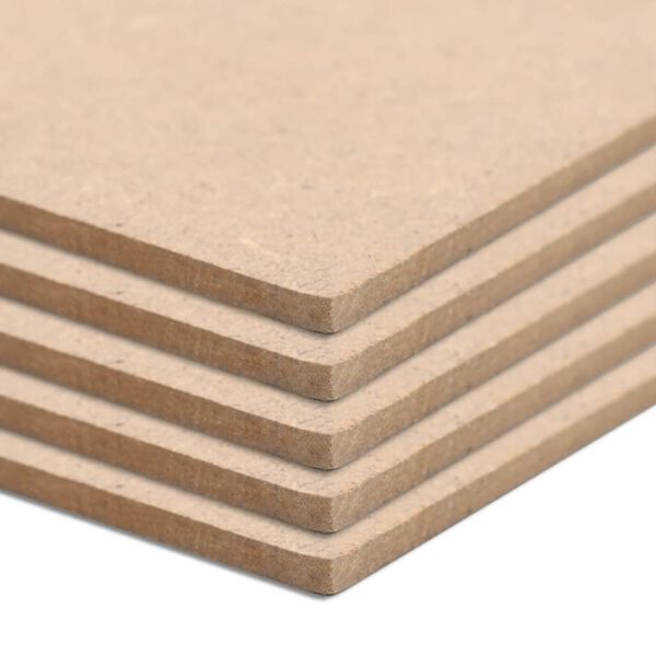 vidaXL 8 db négyzet alakú MDF-lap 60x60 cm 12 mm