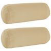 vidaXL P&aacute;rna huzat 2 pcs HEERLEN B&eacute;zs &Oslash; 15 x 40 cm Poli&eacute;szter