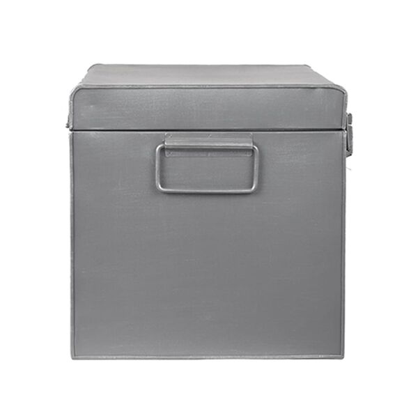 LABEL51 "Vintage" antik sz&uuml;rke t&aacute;rol&oacute;doboz 50 x 30 x 30 cm L