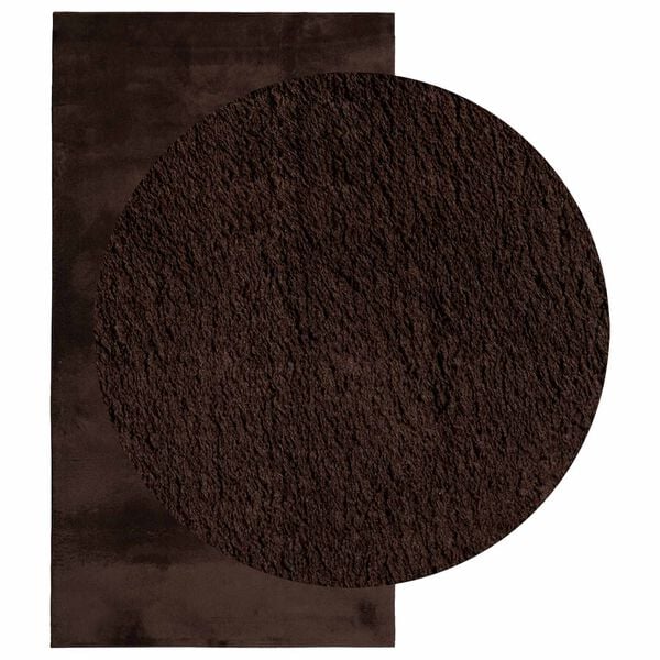 vidaXL Ter&uuml;letszőnyegek HUARTE Barna 110 x 60 cm Poli&eacute;szter