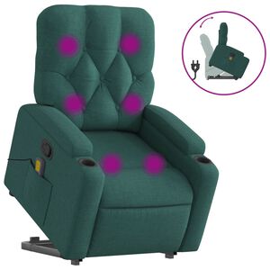 vidaXL s&ouml;t&eacute;tz&ouml;ld sz&ouml;vet d&ouml;nthető massz&aacute;zs- &eacute;s &aacute;ll&oacute;fotel
