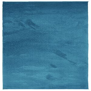 vidaXL OVIEDO t&uuml;rkiz r&ouml;vid sz&aacute;l&uacute; szőnyeg 120 x 120 cm