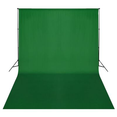 vidaXL zöld háttértartó állványrendszer 500 x 300 cm
