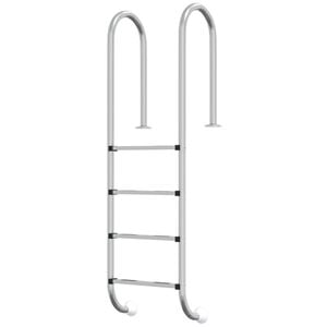 vidaXL 304-es rozsdamentes ac&eacute;l medencel&eacute;tra 54 x 38 x 184,5 cm