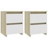 White_and_sonoma_oak