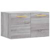 vidaXL sz&uuml;rke sonoma sz&iacute;nű szerelt fa faliszekr&eacute;ny 60 x 36,5 x 35 cm