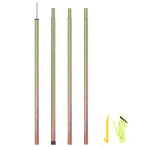 vidaXL horganyzott ac&eacute;l napvitorlaoszlop 200 cm