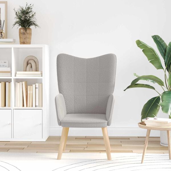 vidaXL karossz&eacute;k Vil&aacute;gossz&uuml;rke 62 x 67 x 95,5 cm Sherpa sz&ouml;vet