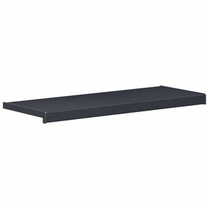 vidaXL Ablakp&aacute;rk&aacute;ny Antracit fa erezettel 60 x 35 x 4,5 cm PVC