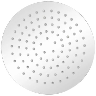 vidaXL 2 db rozsdamentes acél esőztető zuhanyfej Ø 20 cm