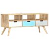 vidaXL t&ouml;m&ouml;r mang&oacute;fa TV-szekr&eacute;ny 110 x 35 x 48 cm