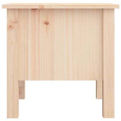 vidaXL tömör fenyőfa kisasztal 40 x 40 x 39 cm