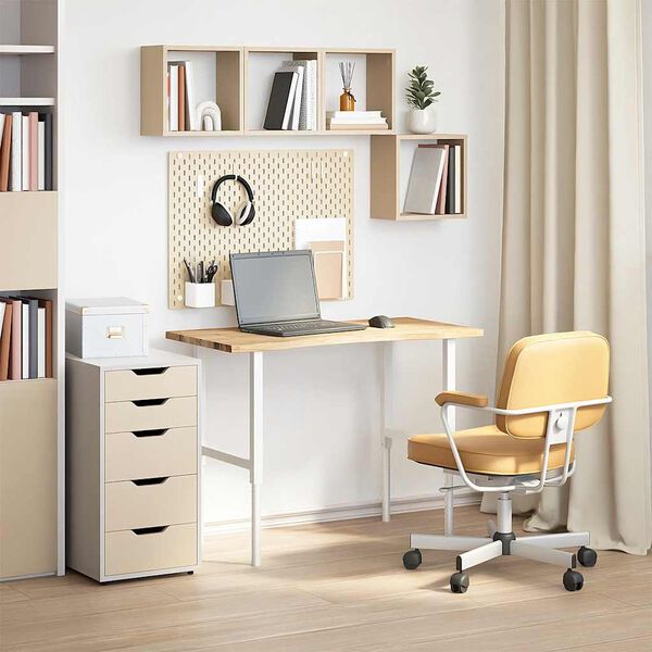 vidaXL t&ouml;m&ouml;r t&ouml;lgyfa t&eacute;glalap alak&uacute; asztallap kezeletlen 100x50x2,5 cm