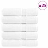 vidaXL pr&eacute;mium f&uuml;rdőlepedők SOLUND 25 db feh&eacute;r 100 x 150 cm 600 g/m&sup2;