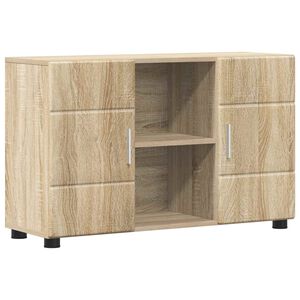 vidaXL Sz&eacute;f FLORIN 88,5 x 30,5 x 55,5 cm Sonoma t&ouml;lgy Szerelt Fa