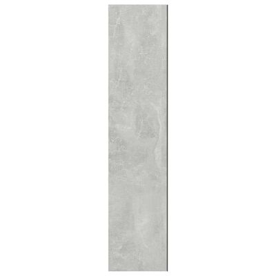 vidaXL betonszürke MDF tükrös fürdőszobaszekrény 60 x 15 x 75 cm