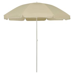 vidaXL homoks&aacute;rga strandnapernyő 240 cm