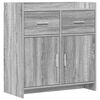 vidaXL Sz&eacute;f Sz&uuml;rke Sonoma 75 x 36 x 80 cm Szerelt Fa