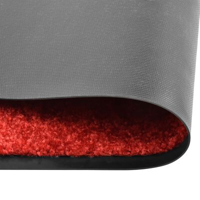 vidaXL piros kimosható lábtörlő 40 x 60 cm