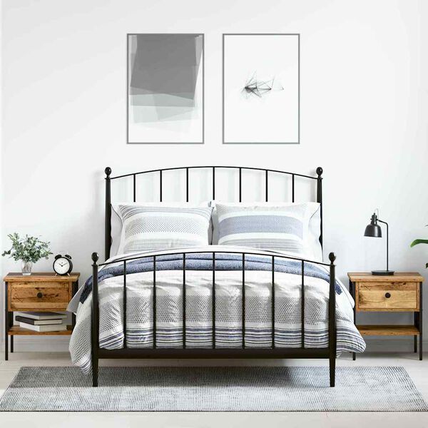 vidaXL &Eacute;jjeli szekr&eacute;ny fi&oacute;kkal 2 pcs R&eacute;gi fa 40 x 42 x 45 cm