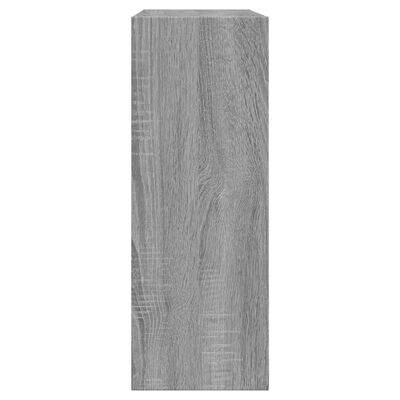 vidaXL szürke sonoma színű szerelt fa cipőszekrény 60 x 21 x 57 cm
