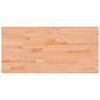 vidaXL t&ouml;m&ouml;r b&uuml;kkfa &iacute;r&oacute;asztallap 115 x 55 x 2,5 cm