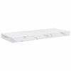 vidaXL Falpolc t&aacute;rol&oacute;val 2 pcs Feh&eacute;r m&aacute;rv&aacute;ny 60 x 23,5 x 4 cm Faanyag