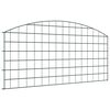 vidaXL T&oacute; Ker&iacute;t&eacute;s K&eacute;szlet 5 db 100 x 50 cm Ac&eacute;l Z&ouml;ld