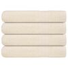 vidaXL 4 db kr&eacute;msz&iacute;nű FROGN t&ouml;r&ouml;lk&ouml;ző 100 x 200 cm 360 g/m&sup2;