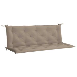 vidaXL t&oacute;psz&iacute;nű oxford sz&ouml;vet kerti padp&aacute;rna 150 x (50+50) x 7 cm