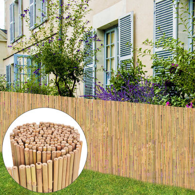 vidaXL bambusz kerítés 300 x 100 cm