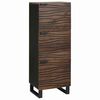 vidaXL Highboard Barna 40 x 33 x 110 cm t&ouml;m&ouml;r mang&oacute;fa
