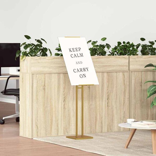 vidaXL Ki&aacute;ll&iacute;t&oacute; &Aacute;llv&aacute;ny Arany 26,5 x 26,5 x 150 cm Ac&eacute;l