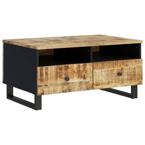 vidaXL t&ouml;m&ouml;r mang&oacute;fa &eacute;s szerelt fa doh&aacute;nyz&oacute;asztal 80 x 54 x 40 cm