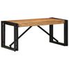 vidaXL t&ouml;m&ouml;r ak&aacute;cfa doh&aacute;nyz&oacute;asztal 80x40x35 cm