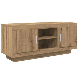 vidaXL TV szekr&eacute;ny 102 x 35 x 45 cm Artisan t&ouml;lgy Szerelt Fa
