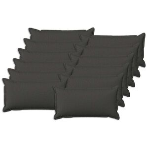 vidaXL P&aacute;rna huzat 12 db HOUTEN S&ouml;t&eacute;tsz&uuml;rke 40 x 80 cm Műlensz&ouml;vet