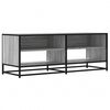 vidaXL sz&uuml;rke sonoma sz&iacute;nű szerelt fa &eacute;s f&eacute;m TV-szekr&eacute;ny 120,5x40x46cm