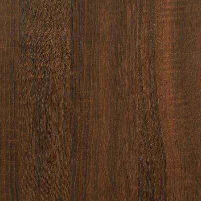 vidaXL barna tölgy színű szerelt fa tárolópad 85,5 x 42 x 73,5 cm