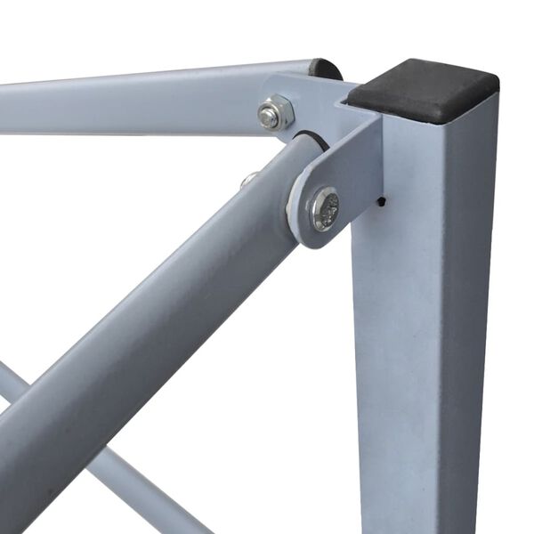 vidaXL kék összecsukható pavilon 3 x 3 m