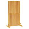 vidaXL Mag&aacute;nszf&eacute;ra K&eacute;pernyő Barna 79,5 x 50 x 150 cm T&ouml;m&ouml;r Ak&aacute;cfa