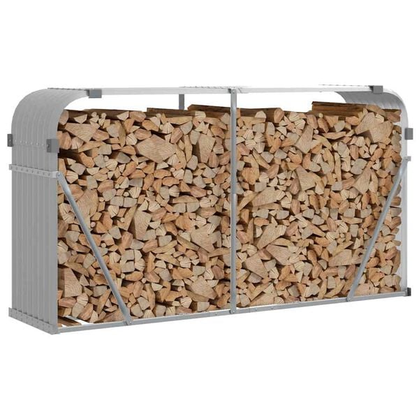 vidaXL vil&aacute;gossz&uuml;rke horganyzott ac&eacute;l r&ouml;nktart&oacute; 180 x 45 x 100 cm