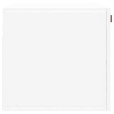 vidaXL fehér szerelt fa faliszekrény 80 x 36,5 x 35 cm