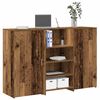vidaXL recepci&oacute;s pult antik fa 155x50x103,5 cm szerelt fa