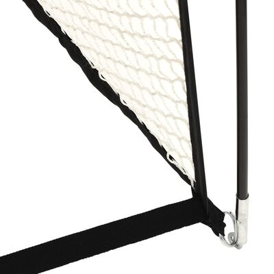vidaXL fekete poliészter edzőháló golfhoz 300 x 150 x 210 cm