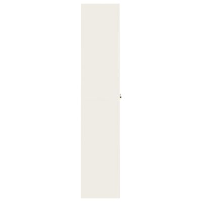 vidaXL fehér acél irattartó szekrény 105x40x180 cm