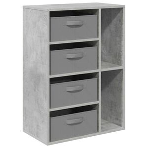 vidaXL Sz&eacute;f Betonsz&uuml;rke 60 x 33,5 x 84 cm