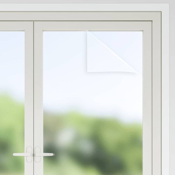 vidaXL 3 db matt sz&uuml;rke PVC statikus ablakf&oacute;lia